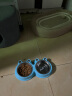 派乐特 猫碗狗碗狗粮食水盆宠物猫咪用品小中型犬不锈钢双碗防滑喂食器 晒单实拍图
