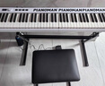 钢琴侠（Pianoman）Nova便携折叠电钢琴成人儿童专业家用初学键盘乐器【皓月白】 实拍图