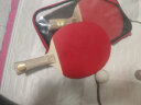 红双喜DHS乒乓球拍横直套装2拍1球Ⅲ型 实拍图