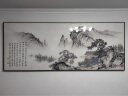 佐罗曼新中式客厅装饰画沙发背景墙挂画2024新款山水画高档大气风景 望云楼-新中式【古风山水】 210x70(适合2.5-3.5米沙发)晶瓷 晒单实拍图