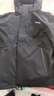 探路者（TOREAD）【冰川Classic】冲锋衣三合一套羽绒服户外徒步登山秋冬保暖外套 黑色-TAWWBM90706 L 实拍图