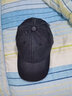 米雪蔻帽子男女通用休闲百搭光板牛仔布鸭舌帽户外运动棒球帽防晒太阳帽 牛仔款黑色 均码 可调节头围（56-60cm） 实拍图