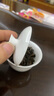 一品工坊骨瓷薄胎小茶杯陶瓷品茗杯潮州工夫茶杯茶具套装家用喝茶杯子 贵妃品杯4只 实拍图