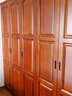 楠枫香樟木大衣柜 三4五6门实木大衣柜组装 经典实木防虫防蛀衣柜  5门（不带顶柜） 实拍图