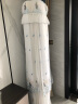 颂·佳音（SONG JIA YIN）通用全品牌圆形立柜式客厅空调罩2022年新款立式圆柱柜机防尘罩套 孔雀-灰色 全品牌通用168cm高度 实拍图