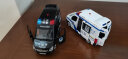 翊玄玩具 警车玩具救护车大号合金车模仿真小汽车模型男孩宝宝儿童玩具车 警车面包车 实拍图