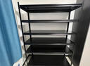 Honey Cute货架置物架角钢家用仓储超市收纳架储物架落地杂物钢制储物间层架 黑色五层 长120*宽50cm 加厚通体立柱高1830 实拍图