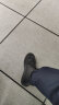 卡帝乐鳄鱼（CARTELO）男鞋春夏季2024潮牌皮鞋子男软底休闲鞋男英伦板鞋靴 黑色 40码 实拍图