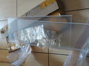 含藏 亚克力置物架免打孔墙面壁挂隔板一字板厨房卫生间浴室置物板 U款 50*15cm 透明 实拍图