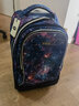 京商（Kyosho）日本初中小学生高年级可爬楼大轮子拉杆书包防水大容量男女旅行箱 紫色星空 实拍图