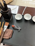 茶锦记乌金石茶盘功夫茶具套装家用简约电磁炉烧水壶一体茶具盘大号石头 A款茶具茶盘套装 实拍图