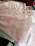 KJ睡衣女长袖金丝绒家居服蕾丝性感带胸垫吊带睡裙睡袍两件套家居服 豆粉色 996 L (100-115斤） 实拍图