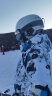牧途雪（MUTUSNOW） 滑雪服男套装冬季加厚保暖男大码防双板单板套装-30度 白蓝白绿 白蓝+1908男黑裤 XXL 实拍图