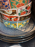 美浓烧（Mino Yaki）宫廷风彩瓷餐具日本进口手工艺八角碗中式复古轻奢碗碟组合 饭碗-单个【13.9cm*5.5cm】 实拍图