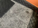 指南针适用华为问界M9脚垫2024款全包围汽车专用地毯改装六座AITO大全包 前两排-双层黑色+灰色毯丝 晒单实拍图