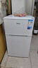 美的（Midea）88升迷你双开门小冰箱租房宿舍办公室小型家用双温可冷冻冷藏节能环保省电低耗低音BCD-88CM 实拍图
