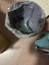 e洁 可扣不易滑垃圾桶塑料无盖 客厅卫生间办公室厨房垃圾桶 颜色随机 10L 实拍图
