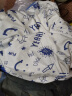 candynut儿童睡衣男童莫代尔春夏季薄款冰丝家居服套装长袖长裤两件空调服 蓝色小火箭 150（建议身高140-150） 晒单实拍图