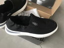 沙驰男鞋休闲鞋春秋季新款套脚休闲布鞋男士驾车鞋一脚蹬懒人鞋乐福鞋 黑色 39 【皮鞋码】 实拍图