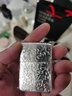 ZIPPO纯银打火机白银五面繁花似锦 唐草富贵花纹男士礼品高档生日礼物 常规大唐草 实拍图