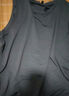 真维斯（Jeanswest）运动男士背心夏季冰丝速干健身美式篮球汗衫宽松大码无袖上衣男潮  黑色(纯色) L (175) (收藏加购优先发) 实拍图