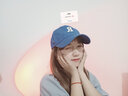 菲澜奴伦 帽子男女通用户外遮阳帽棒球帽新情侣春秋鸭舌帽字母刺绣韩版百搭个性潮夏季时尚男士帽子 宝蓝色 (55-59cm)可调节 实拍图