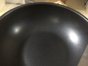 苏泊尔（SUPOR）不粘锅炒锅无烟炒菜锅具炒菜锅无油烟炒锅电磁燃气灶两用大勺马勺 A酷黑 30cm 实拍图