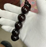 芳晓金星紫檀手串印度小叶紫檀佛珠手串老料高油密文玩紫檀男士手链带金星紫檀木手串单圈 小叶紫檀20mm12颗 实拍图