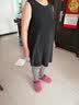 东兆西 100%桑蚕丝真丝连衣裙打底内衬裙女夏无袖吊带背心裙中长款宽松A字裙 黑色 XL【参考体重125-140】 实拍图
