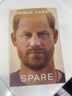预售 哈里王子自传 备胎 候补 英文原版 Spare Prince Harry 英国王室内幕 萨塞克斯公爵 精装 伊丽莎白女王戴安娜王妃 实拍图