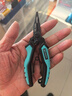 哈斯达（HISTAR）哈斯达多功能大物带秤路亚钳控鱼器装备蓝色路亚钳[带自锁功能] 实拍图