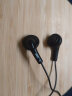 JVC /杰伟世 HA-F160 平头耳机耳塞式有线耳机HIFI平头塞3.5MM圆孔插头耳机低音13.5mm钕磁铁驱动单元 黑色 实拍图