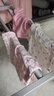 贝瑞加（Babyprints）女童内裤4条装宝宝棉毛裤纯棉透气柔软短裤儿童打底裤三角 兔100 实拍图