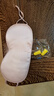 JAJALIN真丝眼罩睡眠专用挂耳式双面桑蚕丝遮光冰敷缓解疲劳男睡觉护眼女 360°遮光【贵妃粉】 实拍图