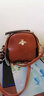 宏唯斜挎小包包女新款潮韩版时尚百搭手提单肩斜挎包百搭女包 棕色 实拍图