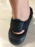 彪马（PUMA）缓震增高厚底云感防滑魔术贴凉鞋男女RS-SANDAL374862 黑色-水泥灰-02 37 实拍图