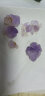 天然水晶宝石石头奇石矿石标本原石摆件地质教学科普摆件 紫水晶簇一块(2-3cm) 实拍图