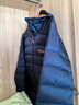Rab 【断货王】男款800篷欧洲鹅绒羽绒服连帽保暖透气523g QDN-85 藏蓝色 M 实拍图