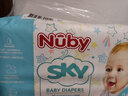 努比（Nuby）SKY天空系列纸尿裤超薄干爽透气云柔尿不湿呵护敏感肌纸尿裤 L码4包共120片【9-14KG】 实拍图
