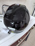 坦克（Tanked Racing）T536摩托车头盔大半盔3C男女四季长防晒电动车安全帽 黑色 XL  实拍图