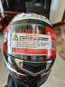 LS2摩托车头盔12K超轻碳纤维全盔蓝牙槽机车安全帽四季FF396 12K白频率（单镜片） L（建议55-57头围） 实拍图