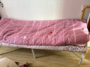 万坤（WANKUN） 折叠床单人床家用午休床简易便携租房床木板午睡铁床行军床 兰条 （75*180cm，加厚床板） 实拍图