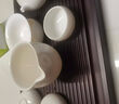 不拙 白瓷功夫茶具套装家用小中式轻奢泡茶杯盖碗套组用品办公室 2羊脂玉岩香侧把壶罗汉杯10入 实拍图