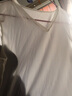东兆西 V领重磅真丝背心女无袖打底内搭外穿吊带宽松简约品牌桑蚕丝 白色 L【参考体重115-125】 实拍图
