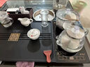 合成乌金石茶盘全自动上水一体石茶盘办公室家用干泡台茶台茶海 55*37CM +玻璃茶炉【分体式】 实拍图