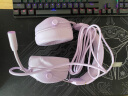 雷柏（Rapoo） VH650 游戏耳机 虚拟7.1声道 头戴式电竞耳机 电脑吃鸡耳麦 幻彩RGB背光 加厚海绵大耳罩 紫色 实拍图