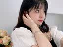 伊泊帝一鹿有你手链女银时尚饰品免费刻字可调节礼盒装送女友情人节礼物 蓝色托帕石 实拍图