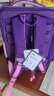 剑桥树书包小学生女生儿童4-6年级护脊减负高颜值大容量双肩包 紫粉大码 晒单实拍图