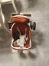ANGI BABY遛娃神器婴儿推车轻便可折叠双向推行儿童手推车高景观溜娃神车 网红奶咖【175°平躺+360换向】 实拍图