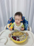 高丽宝贝（Goryeo Baby）儿童饭盒小学生餐盘分格餐具防烫隔热儿童不锈钢男女孩餐盒套装 黄色甜甜圈餐盘 晒单实拍图